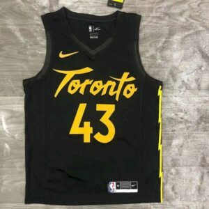 Maillot Homme Fred VanVleet Black Swingman Player Jersey – City Edition