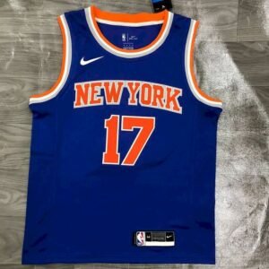 Maillot Homme Jeremy Lin Blue 2020-21 Swingman Player Jersey – Icon Edition