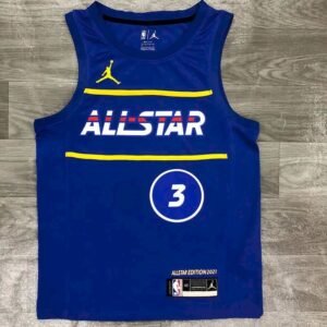 Maillot Homme Bradley Beal All-Star 2021 Blue Swingman Player Jersey