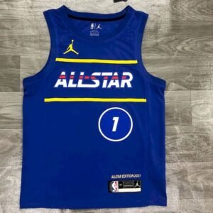 Maillot Homme Zion Williamson All-Star 2021 Blue Swingman Player Jersey