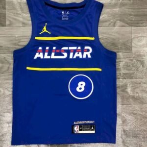 Maillot Homme Zach LaVine All-Star 2021 Blue Swingman Player Jersey