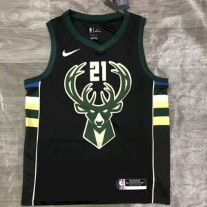 Maillot Homme Jrue Holiday 2020-21 Black Swingman Jersey – Icon Edition