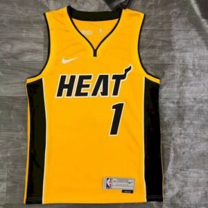 Maillot Homme Chris Bosh Gold 2020-21 Swingman Player Jersey – Earned Edition