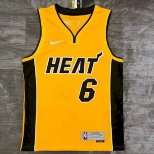 Maillot Homme LeBron James Gold 2020-21 Swingman Player Jersey – Earned Edition