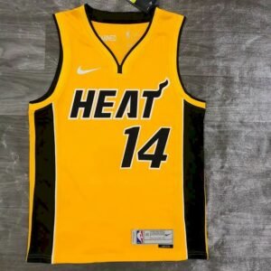 Maillot Homme Bam Adebayo Gold 2020-21 Swingman Player Jersey – Earned Edition