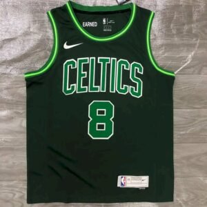 Maillot Homme Kemba Walker Green 2020-21 Swingman Player Jersey – Earned Edition