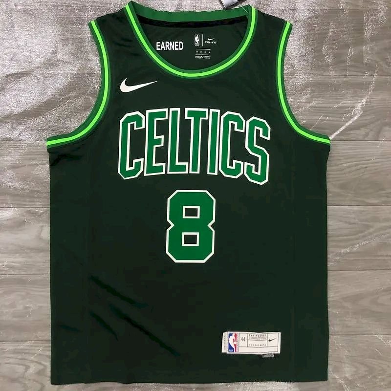 Maillot Homme Kemba Walker Green 2020-21 Swingman Player Jersey – Earned Edition