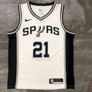 Maillot Homme Tim Duncan White 2020-21 Swingman Player Jersey – Association Edition