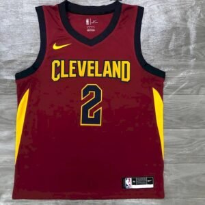 Maillot Homme Kyrie Irving Maroon Swingman Player Jersey – Icon Edition