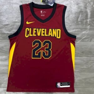 MensLeBron James Maroon Swingman Player Jersey – Icon Edition