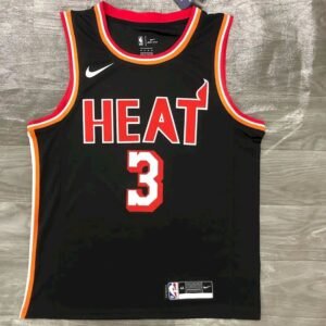 Maillot Homme Dwyane Wade Black Classics Swingman Player Jersey