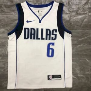 Maillot Homme Kristaps Porzingis White Swingman Player Jersey – Association Edition