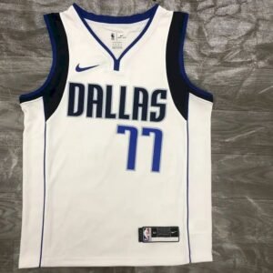 Maillot Homme Luka Don?i? White Swingman Player Jersey – Association Edition