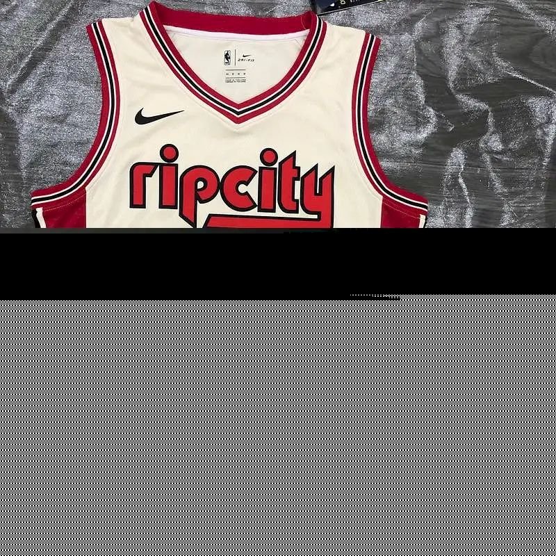 Maillot Homme Carmelo Anthony 2019-20 Cream Swingman Player Jersey – City Edition