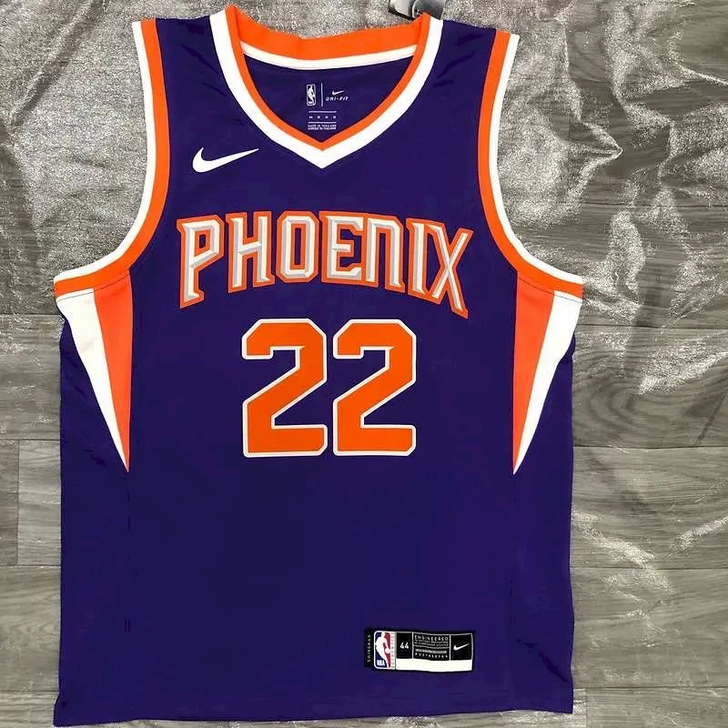 Maillot Homme DeAndre Ayton 2020-21 Purple Swingman Player Jersey – Icon Edition