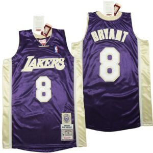 Kobe Bryant Purple Hall of Fame Class of 2020 #8 Authentic Retro Classics Jersey