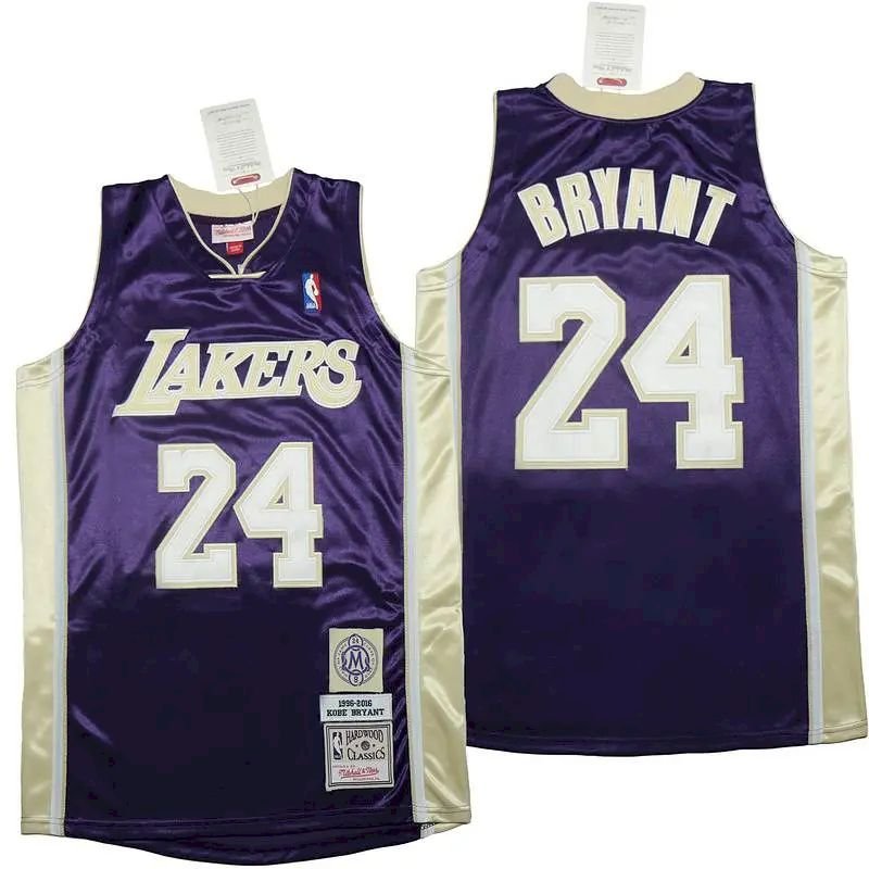 Kobe Bryant Purple Hall of Fame Class of 2020 #24 Authentic Retro Classics Jersey