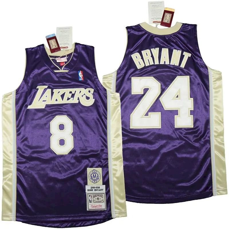 Kobe Bryant Purple Hall of Fame Class of 2020 #24 Authentic Retro Classics Jersey
