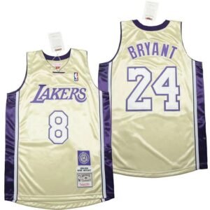 Kobe Bryant Gold Hall of Fame Class of 2020 #24 Authentic Retro Classics Jersey