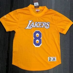 Kobe Bryant Mens Yellow Player Jersey – Throwback Edition