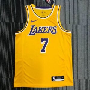 Carmelo Anthony Mens Yellow Swingman Team Jersey – Icon Edition