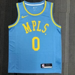Russell Westbrook Mens Blue Swingman Team Jersey – MPLS Classical Edition