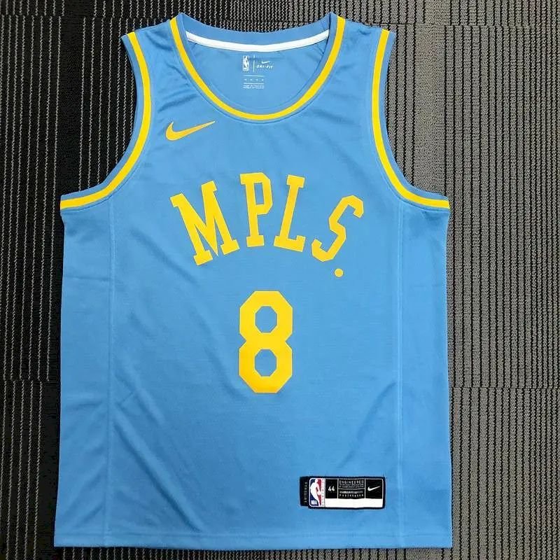 Kobe Bryant Mens Blue Swingman Team Jersey – MPLS Classical Edition