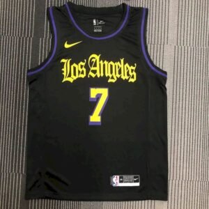 Carmelo Anthony Mens Black Swingman Team Jersey – Noche Latina