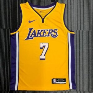 Carmelo Anthony Mens Yellow Swingman Team Jersey – Retro Classic Edition