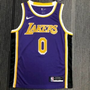 Russell Westbrook Mens Purple Swingman Team Jersey – Retro Classic Edition