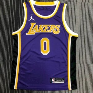 Russell Westbrook Mens Purple Swingman Team Jersey – Statement Edition