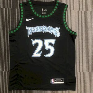 Derrick Rose Mens Black Swingman Team Jersey – Classic Edition