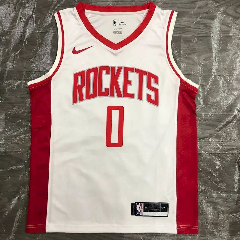 Russell Westbrook Mens White Swingman Team Jersey – Association Edition