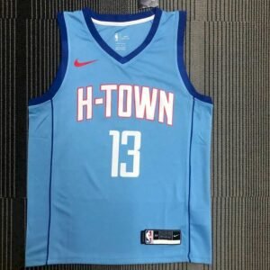 James Harden Mens Blue Swingman Team Jersey – City Edition