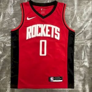 Russell Westbrook Mens Red Swingman Team Jersey – Icon Edition