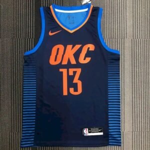 Paul George Mens Navy Swingman Team Jersey – Statement Edition