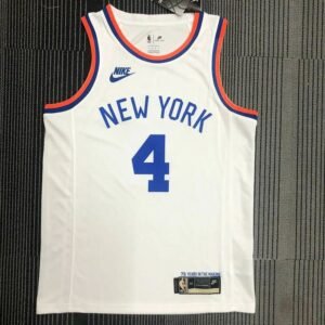 Derrick Rose Mens White 2021-22 75th Anniversary Jersey – Classic Edition