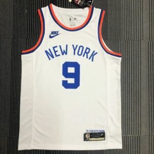 RJ Barrett Mens White 2021-22 75th Anniversary Jersey – Classic Edition