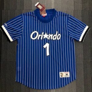 Anfernee Hardaway Mens Blue Player Jersey – Throwback Edition