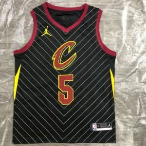 JR Smith Mens Black Swingman Team Jersey – Statement Edition