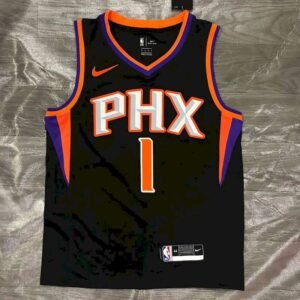 Devin Booker Mens Black Swingman Team Jersey – Statement Edition