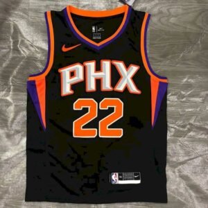 DeAndre Ayton Mens Black Swingman Team Jersey – Statement Edition