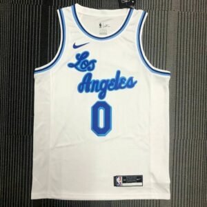 Maillot Homme Russell Westbrook Royal Retro Classics 2020-21 Swingman Player Jersey – Classic Edition