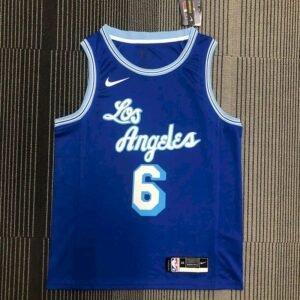 Maillot Homme LeBron James Royal Retro Classics 2020-21 Swingman Player Jersey – Classic Edition