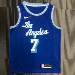 Maillot Homme Carmelo Anthony Royal Retro Classics 2020-21 Swingman Player Jersey – Classic Edition