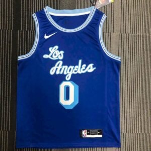 Maillot Homme Russell Westbrook Royal Retro Classics 2020-21 Swingman Player Jersey – Classic Edition