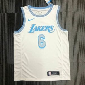 Maillot Homme LeBron James White Player Jersey – City Edition