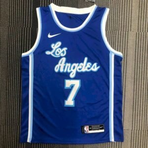 Maillot Homme Carmelo Anthony 2021 Blue Player Jersey – Classic Edition