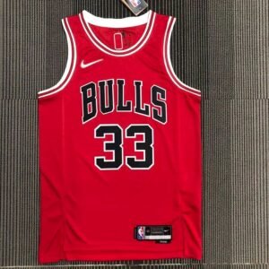 Maillot Homme Scottie Pippen Red Team Jersey – 75th Anniversary Edition