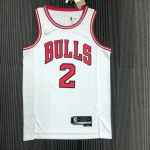 Maillot Homme Lonzo Ball White Team Jersey – 75th Anniversary Edition